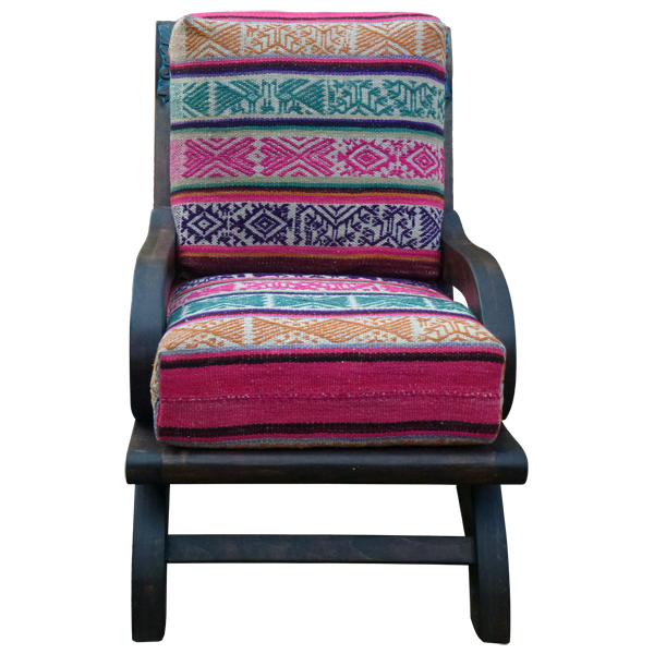 Pink Skies Accent Chair