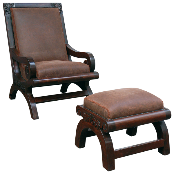 Chaps Crossing Accent Chair