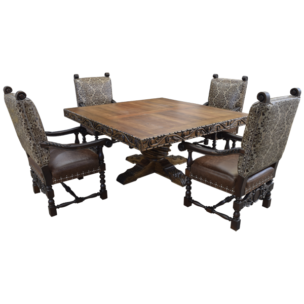 Crescent View Transitional Dining & Side Chair