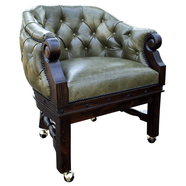 Rolling Prairie Wash Transitional Dining Chair