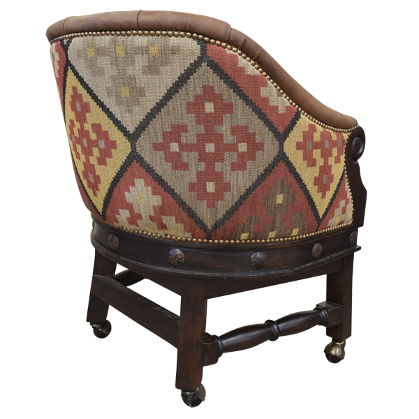 Black Bull Trail Transitional Dining Chair