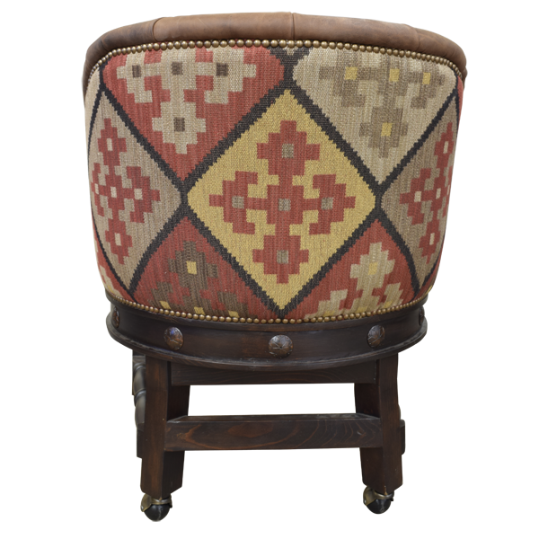 Black Bull Trail Transitional Dining Chair