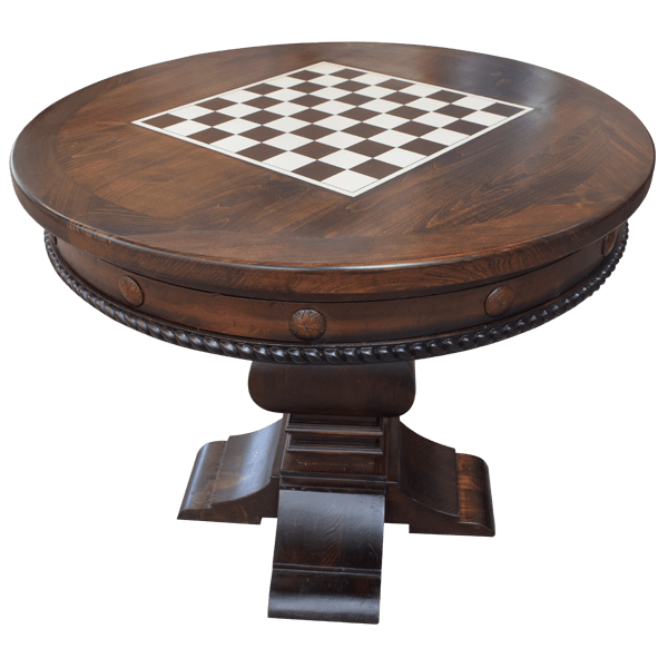 Morning Star Chessboard Reversible Game Table