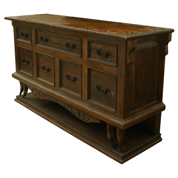 Whispering Pines Transitional Credenza Table