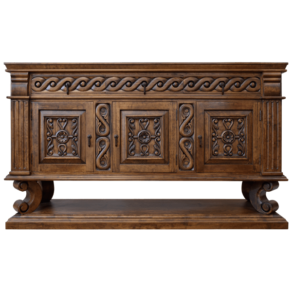 Fain Ranch Transitional Credenza Table