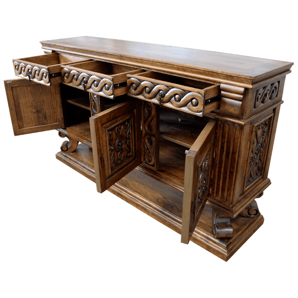 Fain Ranch Transitional Credenza Table