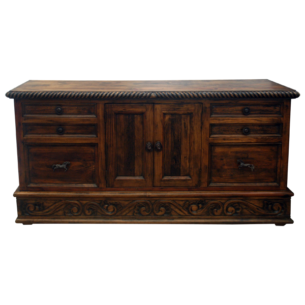 Clear Creek Transitional Credenza Table