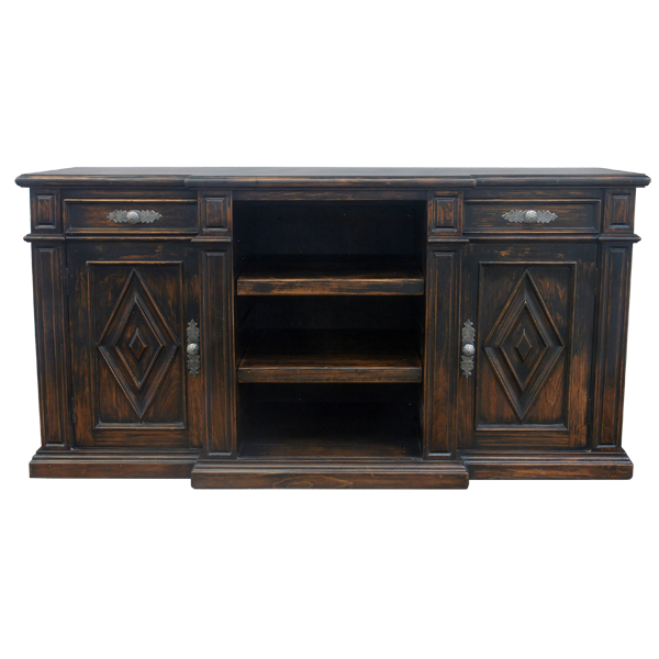Wrangler's Way Transitional Credenza Table