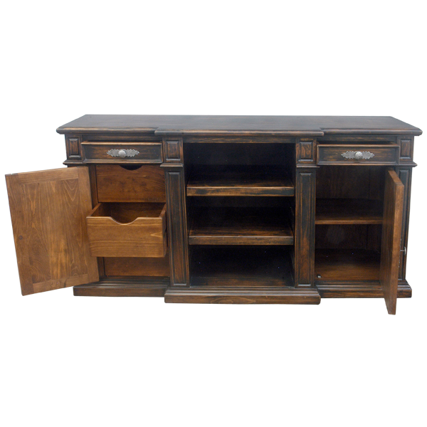 Wrangler's Way Transitional Credenza Table