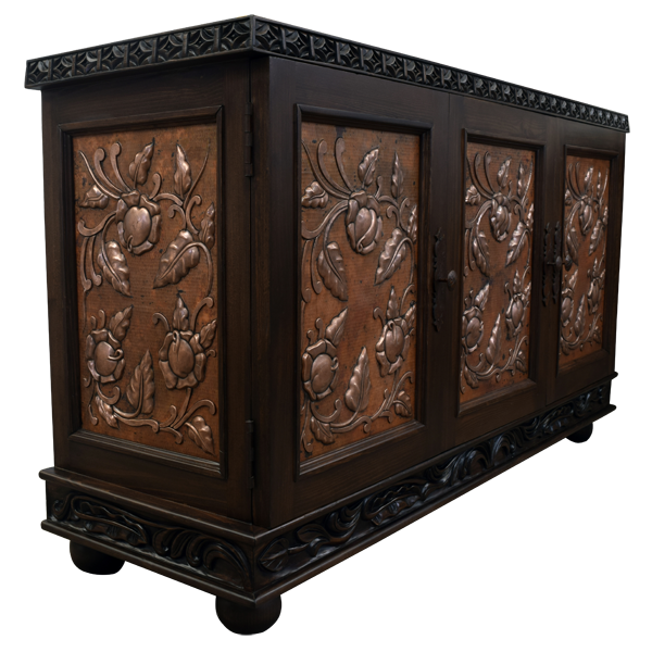 Pioneer Park Transitional Credenza Table