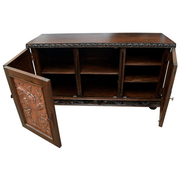 Pioneer Park Transitional Credenza Table