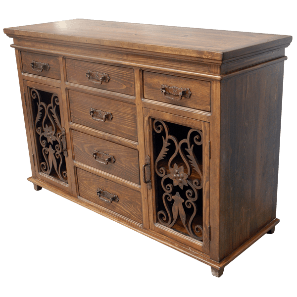 Walker Basin Transitional Credenza Table