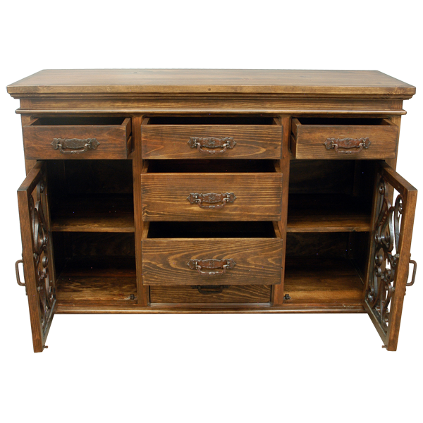 Walker Basin Transitional Credenza Table