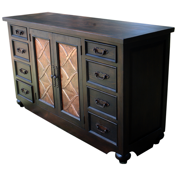 69 Ranch Transitional Credenza Table
