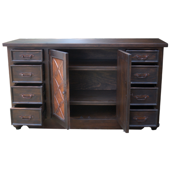 69 Ranch Transitional Credenza Table