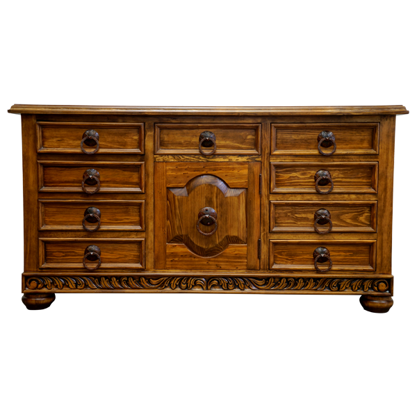 Coffinger Transitional Credenza Table