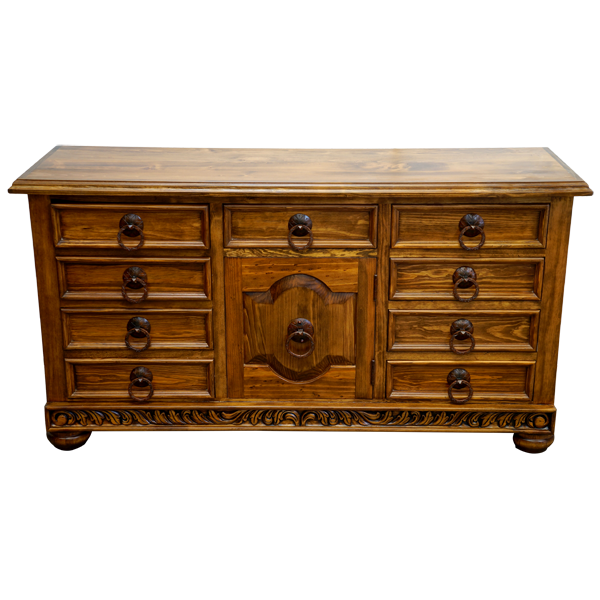 Coffinger Transitional Credenza Table
