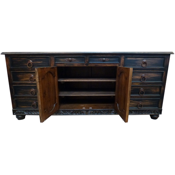 Sunset Trail Transitional Credenza Table