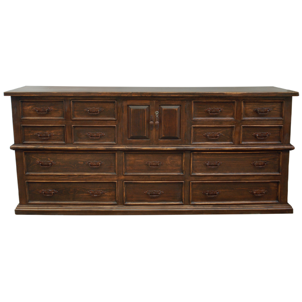 Desert Caballeros Transitional Credenza Table