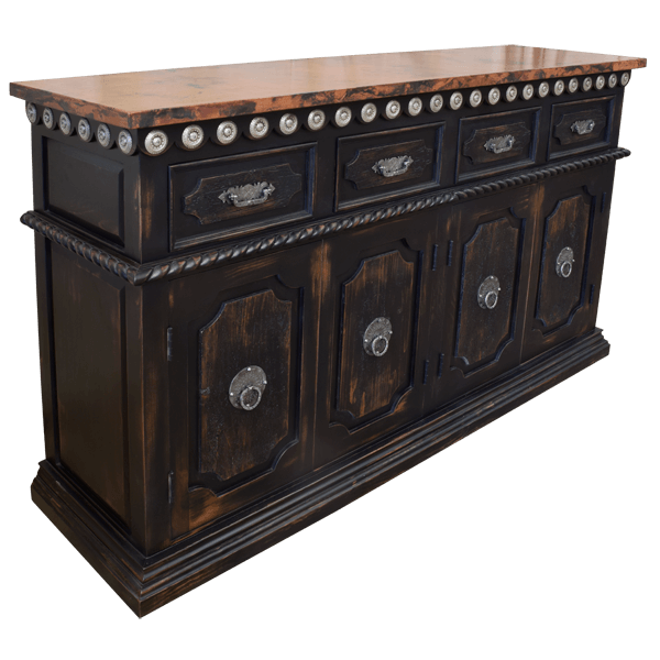 Spurs Transitional Credenza Table