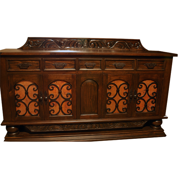 Rancho Sonora Transitional Credenza Table