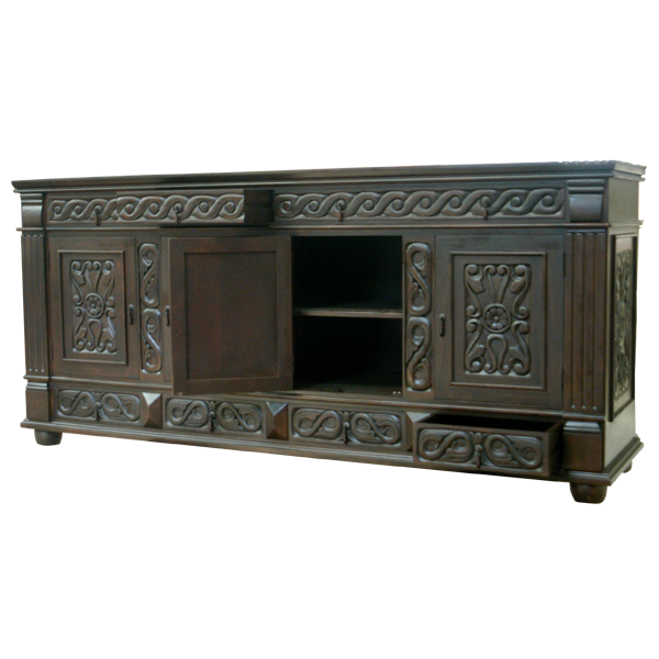 Skull Valley Transitional Credenza Table