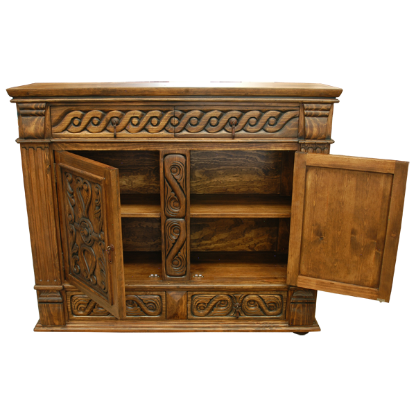Sols Wash Transitional Credenza Table