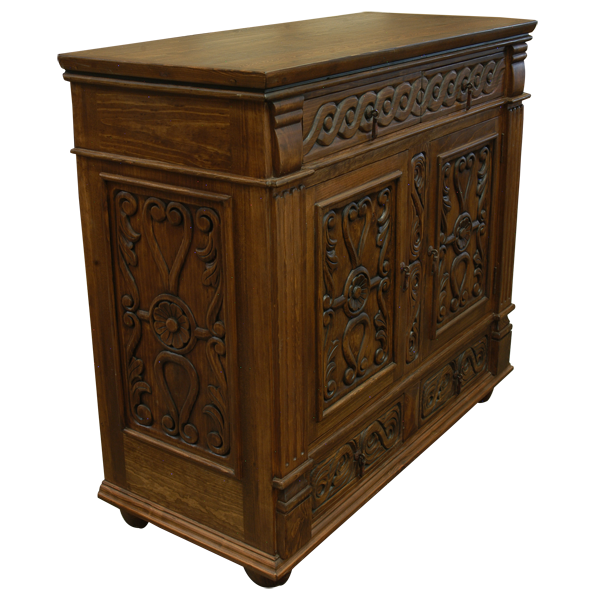Sols Wash Transitional Credenza Table