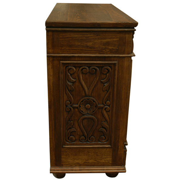 Sols Wash Transitional Credenza Table