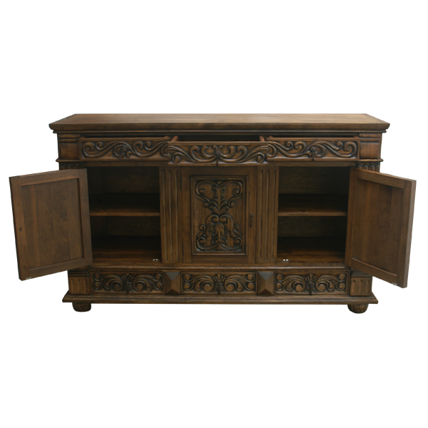 Cactus Classic Transitional Credenza Table