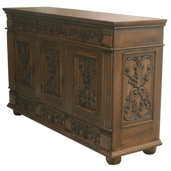 Cactus Classic Transitional Credenza Table