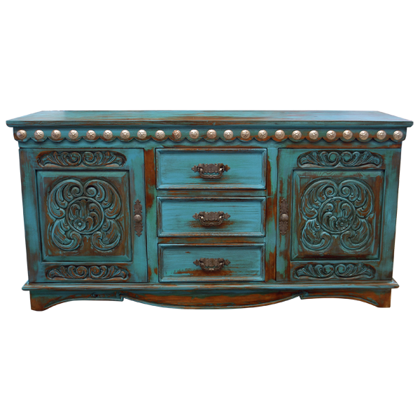 Cowboys Way Transitional Credenza Table