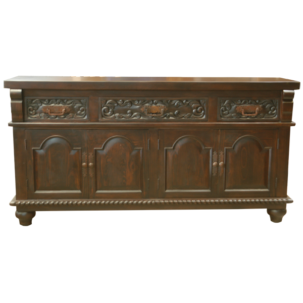 Whiskey Row Transitional Credenza Table