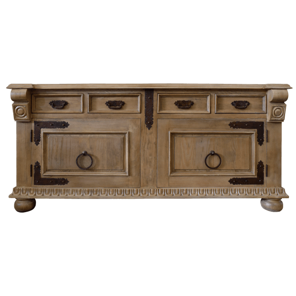 Western Trading Transitional Credenza Table