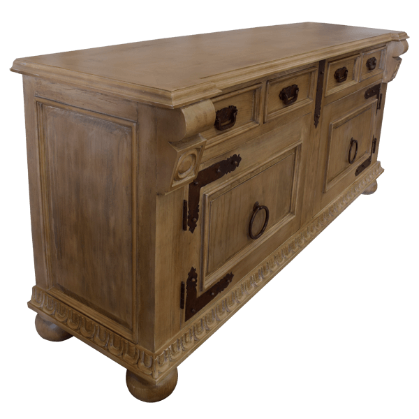 Western Trading Transitional Credenza Table