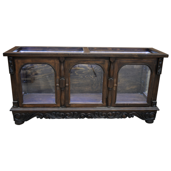 Western Depot Transitional Credenza Table