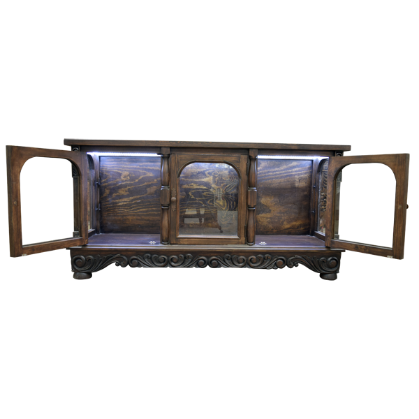 Western Depot Transitional Credenza Table