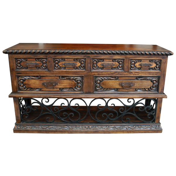 Iron Horse Transitional Credenza Table