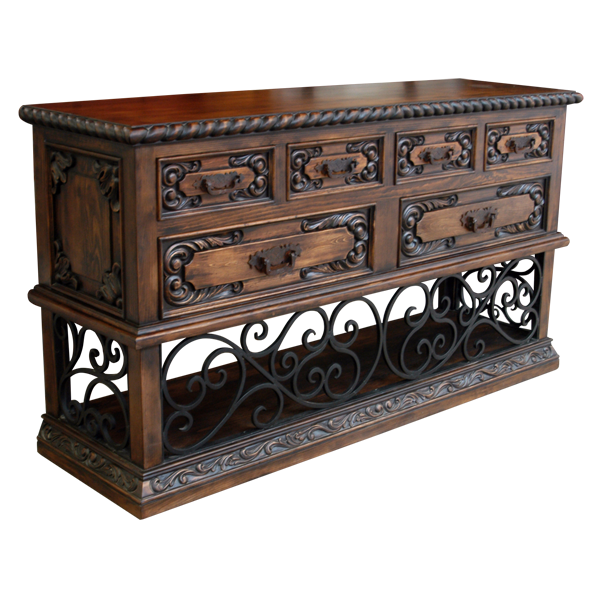 Iron Horse Transitional Credenza Table