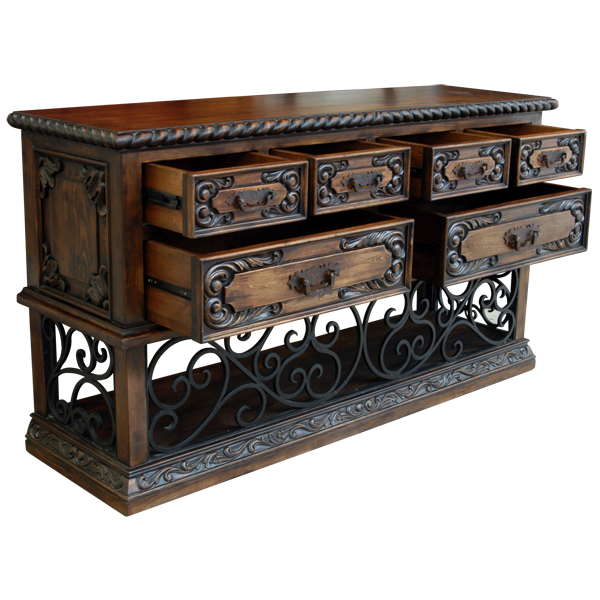 Iron Horse Transitional Credenza Table