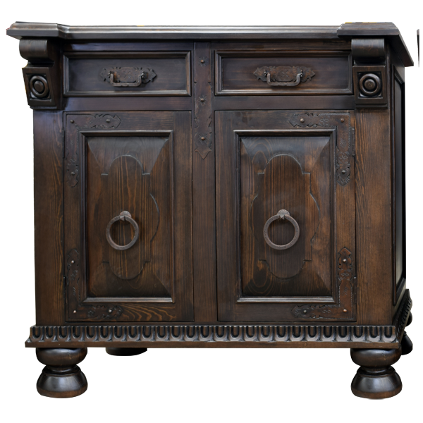 H Wickenburg Transitional Credenza Table