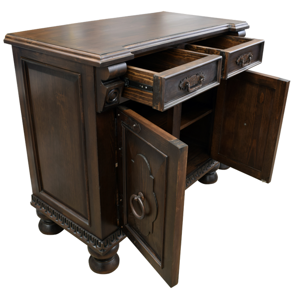 H Wickenburg Transitional Credenza Table