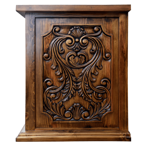 Desert Rose Transitional Credenza Table