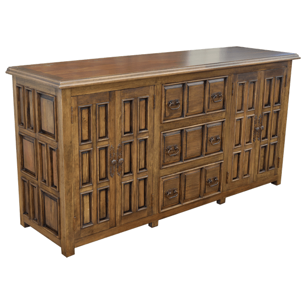 Painted Desert Transitional Credenza Table