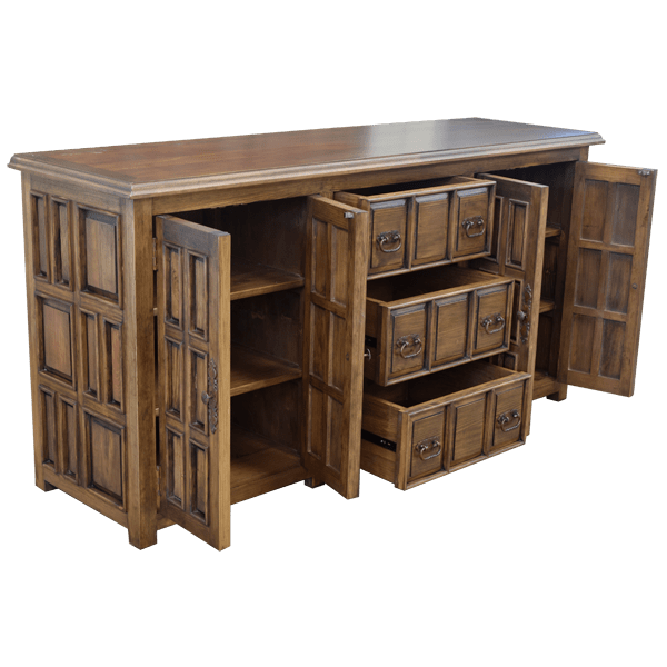 Painted Desert Transitional Credenza Table