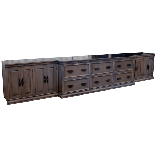 Saddlehorn Transitional Credenza Table