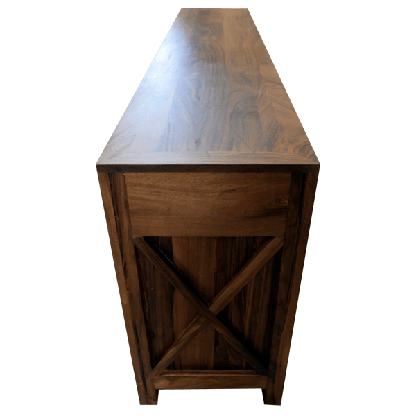 Blue Tank Transitional Credenza Table