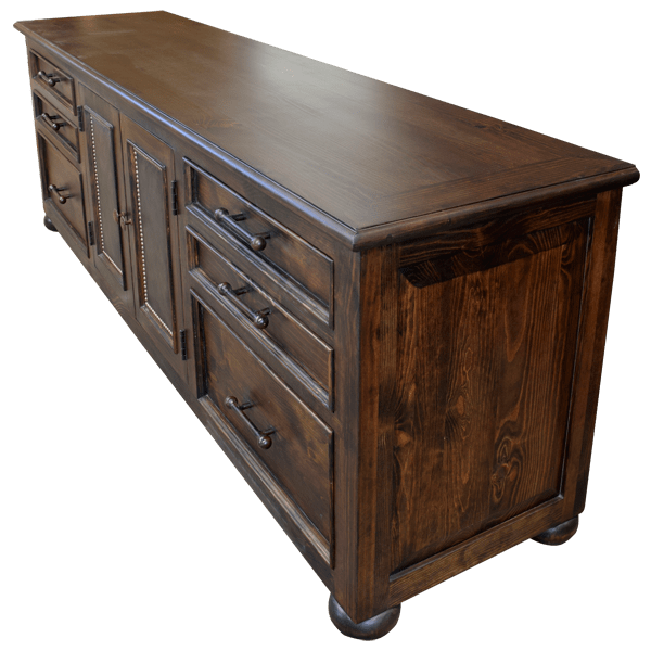 Lazy Fox Transitional Credenza Table