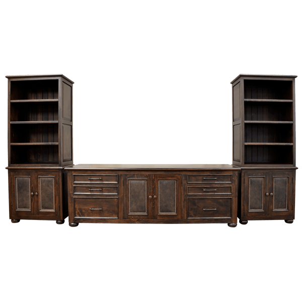 Lazy Fox Transitional Credenza Table