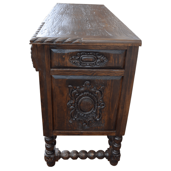 Sunset Vista Transitional Credenza Table